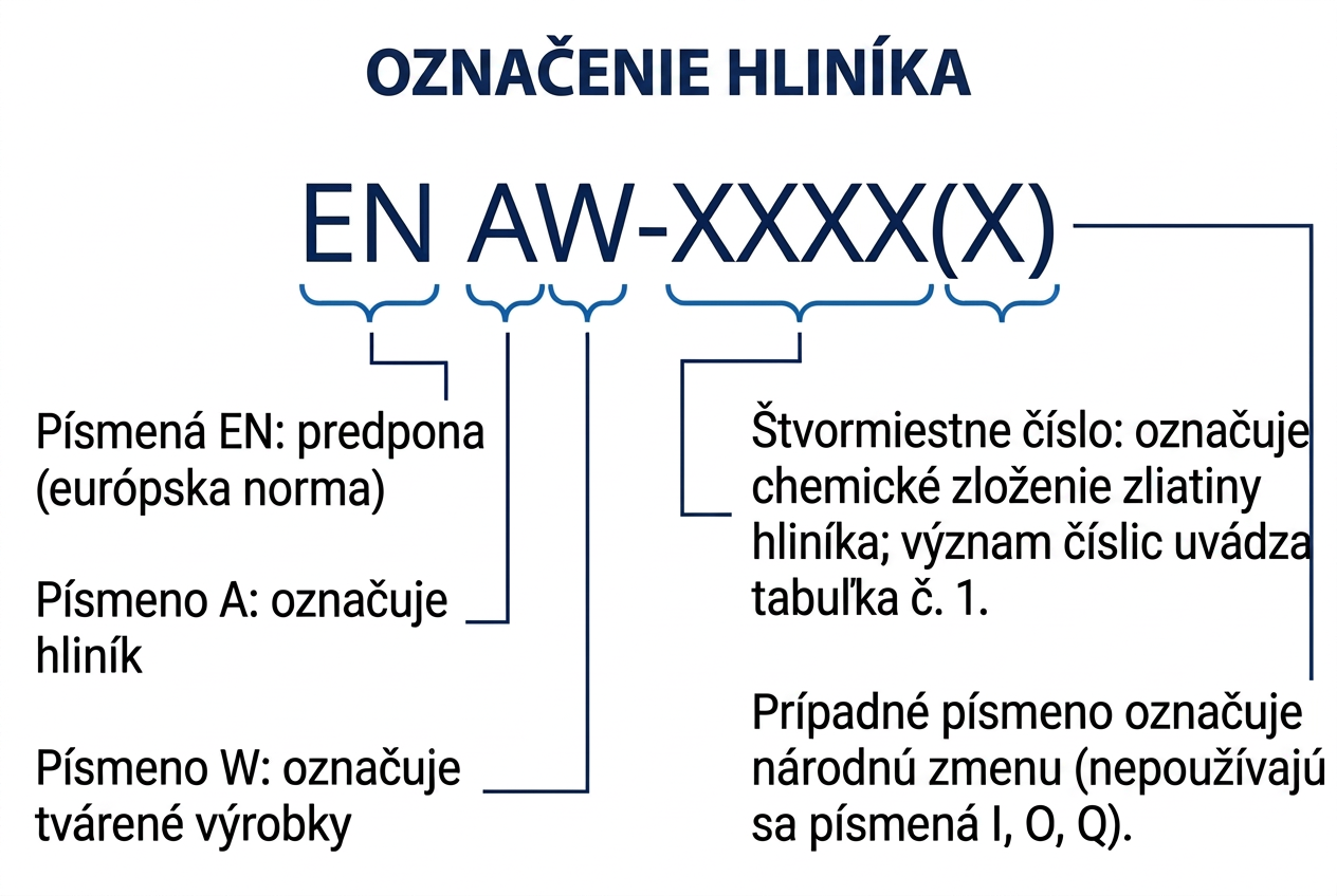 Európske označenie hliníka EN AW